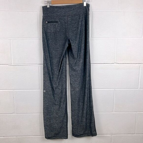 Lululemon gray heathered bootcut yoga pant - Picture 3 of 5
